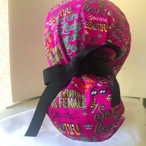 Ponytail surgical cap